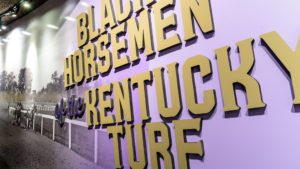 Horsemen 3D wall graphic