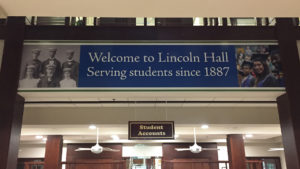 Lincoln Hall Wall design