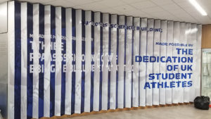UKAthletics wall graphic