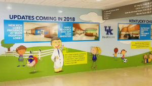 UK Children's Hospital Wall Graphic